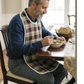 Adult Waterproof Bib | Extra Long Washable Bib with Full Lap Protection Style #4300