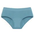 Period and Light Bladder Leakproof Bamboo Fiber Mid-Rise Bikini Underwear Green
