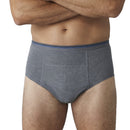 DryRyte Men's Reusable Incontinence Brief Style 8007