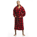 Buffalo Plaid Hooded Robe & PJ Pants – Cozy Family Christmas Set