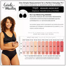 Seamless Wide Band Adjustable Comfort Bra Style 7214