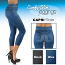 Comfy - Slim Jeggings Capri Style Style 2688