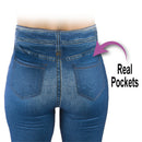Comfy - Slim Jeggings Capri Style Style 2688