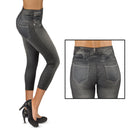 Comfy - Slim Jeggings Capri Style Style 2688