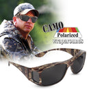 Camo Polarized Wraparounds